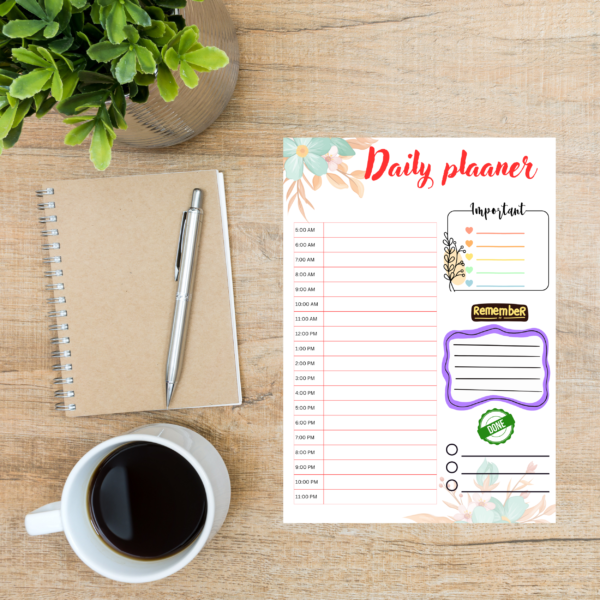The Anchor Day Planner: Start with Purpose, End with Achievement