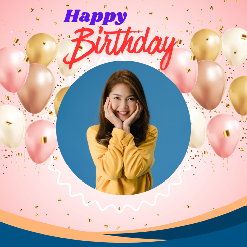 Custom Happy Birthday Card Design