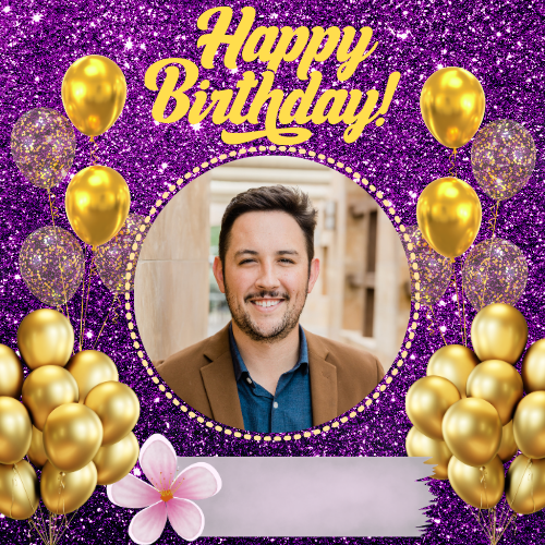 Happy Birthday Frame Maker Online