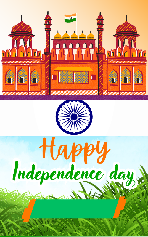Happy Independence Day Photo with Name