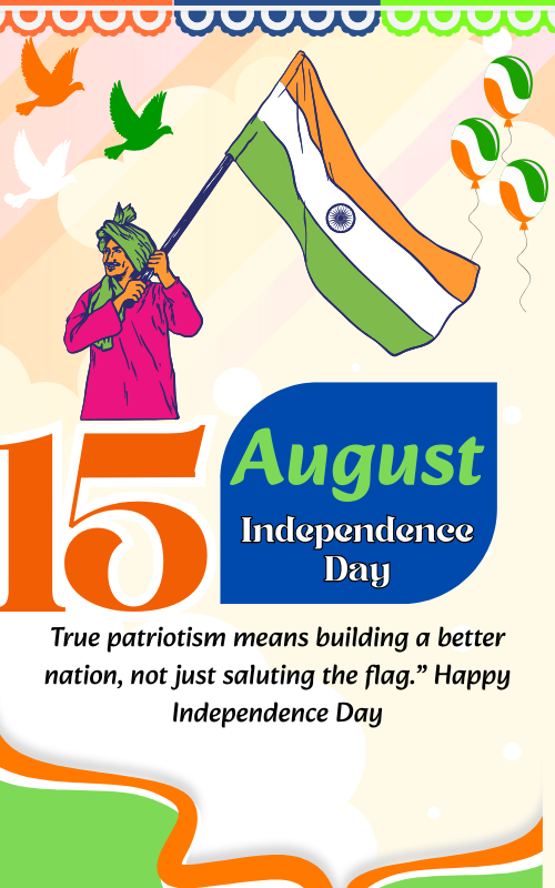 Independence Day Poster – Create Personalized 15 August Poster Online