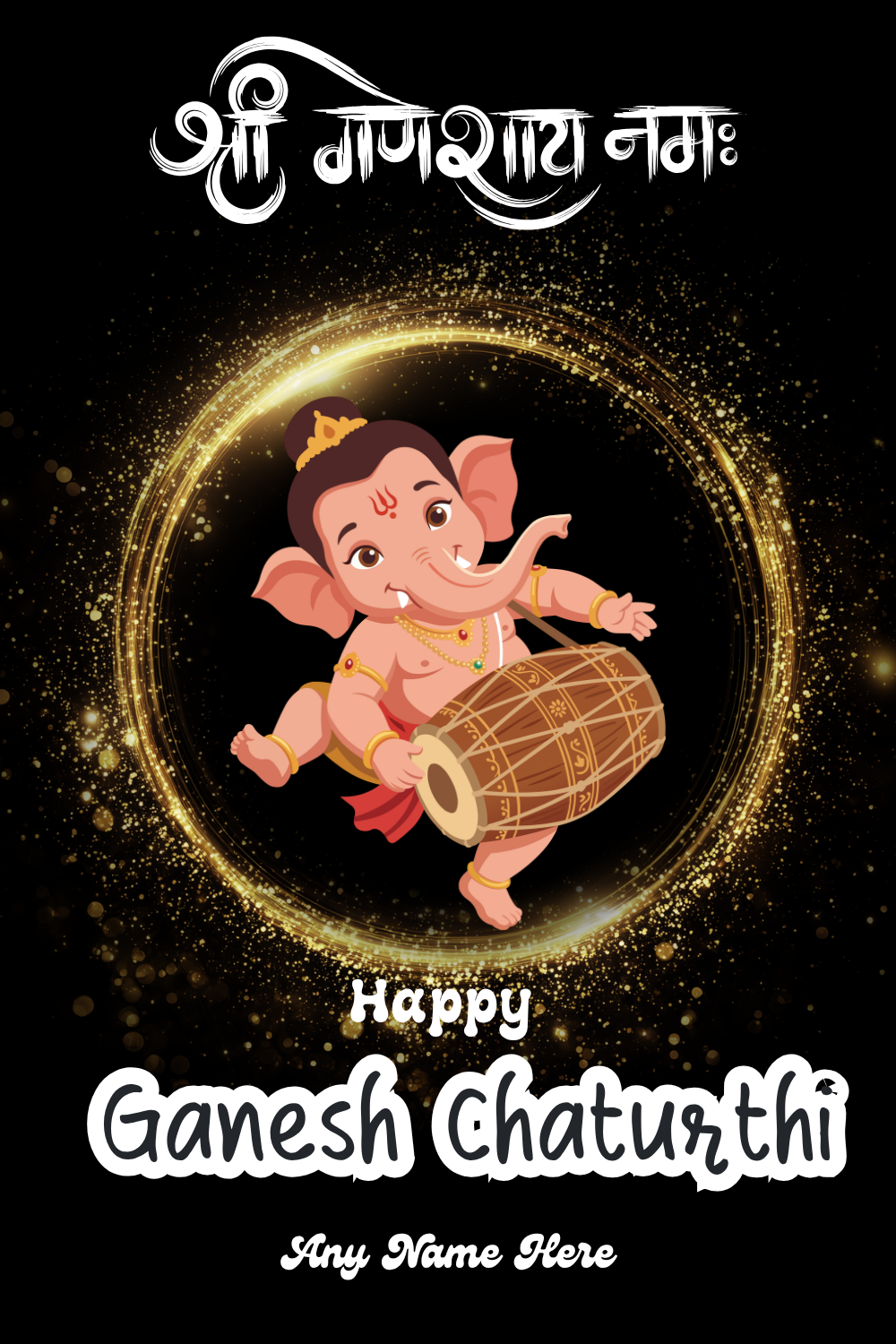 Ganesh Chaturthi Wishes with Name – Create Personalized Images Online 2026